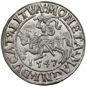 Zygmunt II August, Półgrosz Wilno 1547