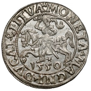 Sigismund II Augustus, Vilnius Half-Groschen, 1550 - LI