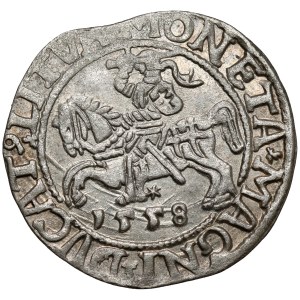 Sigismund II. August, Halbgroschen, Vilnius 1558 – LITVA