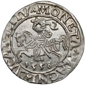 Zygmunt II. August, polgrosz z Vilniusu 1558 – LITV