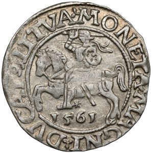 Sigismund II Augustus, Vilnius Half-Grosz, 1561 - L / LITVA