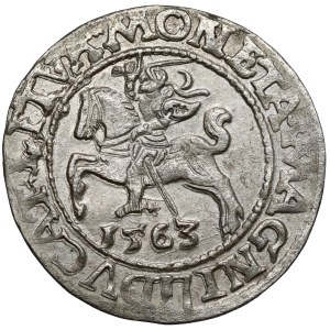 Sigismund II. August, Halbgroschen, Vilnius 1563 – ohne D*G