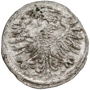 Sigismund II Augustus, Vilnius Denar, 1546 — tail UP — very rare