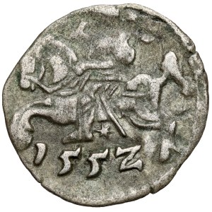 Sigismund II Augustus, Vilnius Denar, 1552