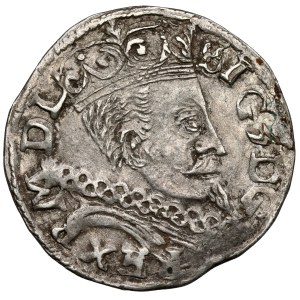 Sigismund III Vasa, Lublin Tripod, 1597—monogram on the shield