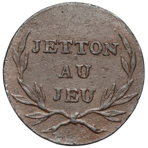Abguss eines Spielchips von J.F. Holzheusser – Wappen von Nałęcz