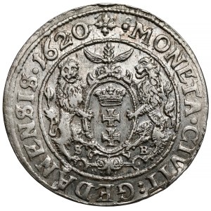 Sigismund III Vasa, Ort, Gdańsk, 1620 – RARE collar