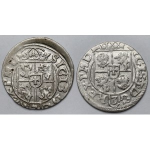 Sigismund III Vasa, Bydgoszcz Półtorak 1617 and 1618 - set (2 pcs.)
