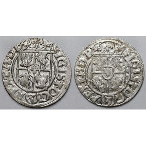 Sigismund III Vasa, Bydgoszcz Półtorak Coins from 1621 and 1622 - Set (2 coins)