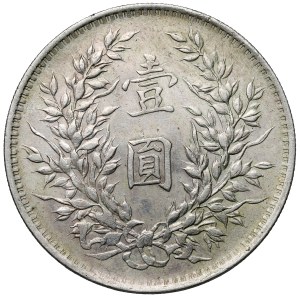 Chiny, Republika, Yuan / Dolar rok 3 (1914)