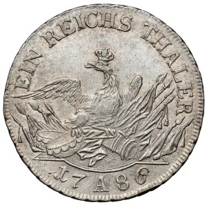 Prussia, Frederick II, Thaler 1786-A, Berlin