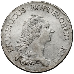 Śląsk, Fryderyk II Wielki, Talar 1772 B, Wrocław