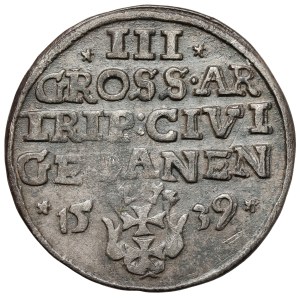 Zygmunt I Stary, Trojak Gdańsk 1539