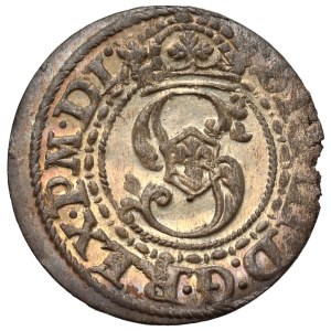 Sigismund III Vasa, Riga Szeląg, 1620 – Liszka facing right