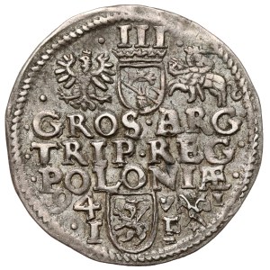 Sigismund III Vasa, Trojak, Poznań, June 1594—larger head