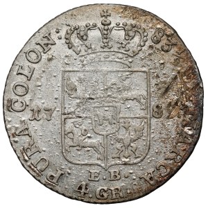 Poniatowski, Złotówka 1789 EB