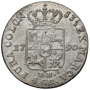 Poniatowski, Złotówka 1790 EB