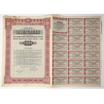 4% Consolidation Loan, 5,000 zł Bond, 1936