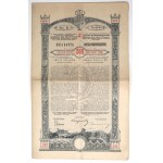 Kingdom of Galicia ... 4% Interest-Bearing Bond, 1893 – 200 kr