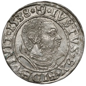 Prussia, Albrecht Hohenzollern, Königsberg grosz, 1538