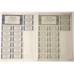 Bank of Poland - Set of 100 and 5 x 100 zł, 1934 (2 pieces)