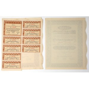 Warszawskie Tow. Fabryk Cukru, Em.3, 100 i 50x 100 zł 1937 (2szt)