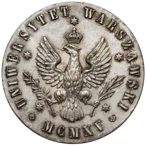 Medal Commemorating the Opening of the University of Warsaw, 1915