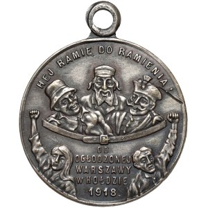 Medaila proti špekuláciám, Varšava 1918 – Od vyhladovanej...