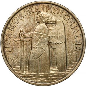 Silver Medal of the Maritime and Colonial League / 15th Anniversary of the Regaining of the Sea, 1935