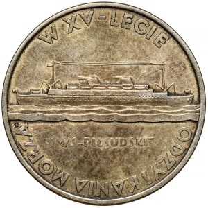 Silver Medal of the Maritime and Colonial League / 15th Anniversary of the Regaining of the Sea, 1935