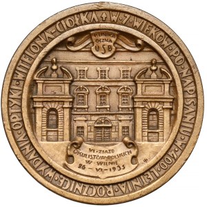 Medaille des Kongresses der polnischen Augenärzte in Vilnius 1935