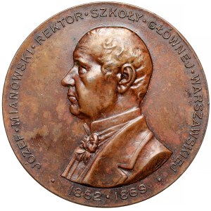 Józef Mianowski Medal, 1912 — Rector of the Warsaw University of Technology