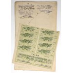 National Bank of Galicia..., 4.5% 10,000 kr bond, 1914