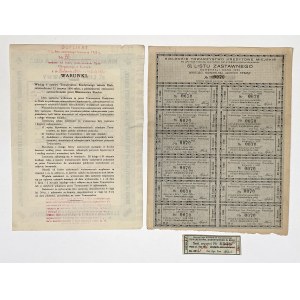 Kielce Credit Society, 8% Mortgage Bond, Series IV, 1,000 zł, 1944