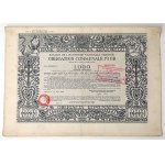 BGK, 7% Municipal Bond, Issue II, 1,000 francs, 1930