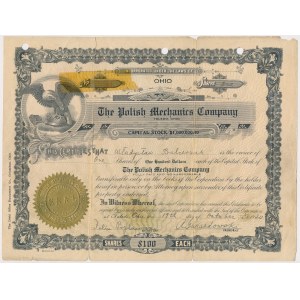 The Polish Mechanics Company, 100-Dollar-Aktion 1920