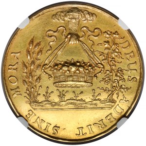 Jan Buchheim, Medal wagi 4 dukatów (XVII w.) - Módl się i pracuj...