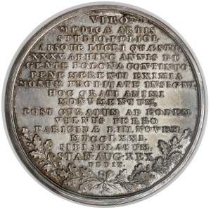 Poniatowski, Medal Jan Ludwig Regemann 1771 (Holzhaeusser)
