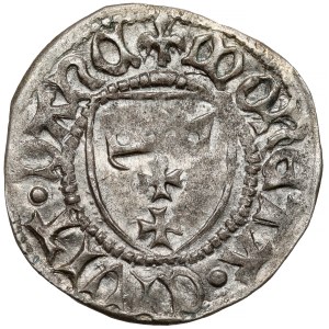 Casimir IV Jagiellon, Gdańsk Szeląg - lily / crescent moon