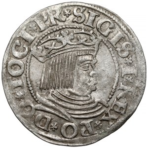 Sigismund I the Old, Gdańsk grosz, 1533—a very rare variant