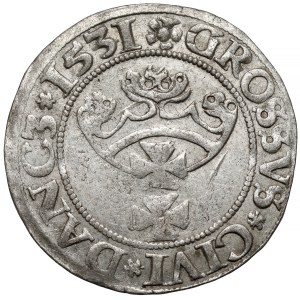 Zygmunt I Stary, Grosz Gdańsk 1531