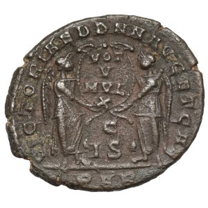 Magnecius (350–353 n. l.) Follis, Arles – zriedkavejší