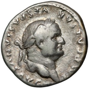 Vespasian (69–79 CE) Denarius, Rome