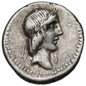 Republika, L. Calpurnius Piso Frugi (90 př. n. l.) Denár, Řím
