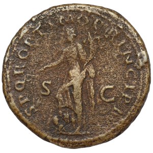 Trajan (98–117 n. l.) Sestercius, Rím