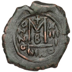 Mauritius Tiberius (582–602 CE) Follis, Nicomedia