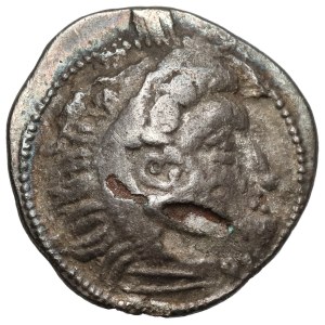 Východní Kelti, napodobňovanie drachmy Alexandra III. Veľkého (336–323 p. n. l.)