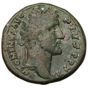 Antoninus Pius (138–161 n. l.) Sestercius, Řím