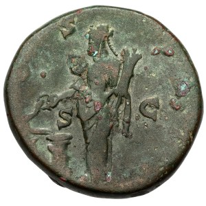 Antoninus Pius (138–161 n. l.) Sestercius, Řím