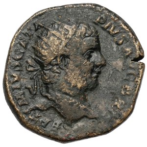 Geta (198–209 n. Chr.) Dupondius, Rom – seltenere Stückelung